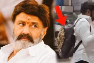 Balakrishna will carry this bag on his back like school children wherever he goes, do you know what is in this bag?