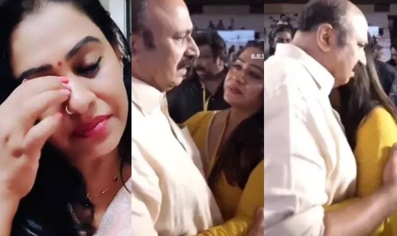 It is said that the actresses hugged and cried when Siddique left. What a negative. About the video star