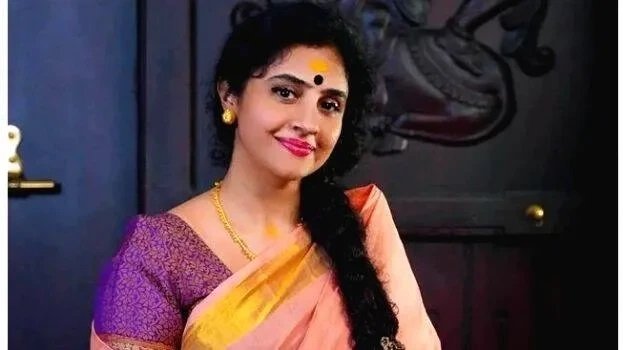 Methil Devika announced the good news and the audience said that wherever she goes, our prayers will be with her