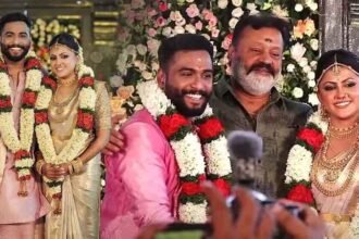 Suresh Gopi attends actress Srividya Mullachery's wedding for a reason, does Suresh Gopi know about her relationship?