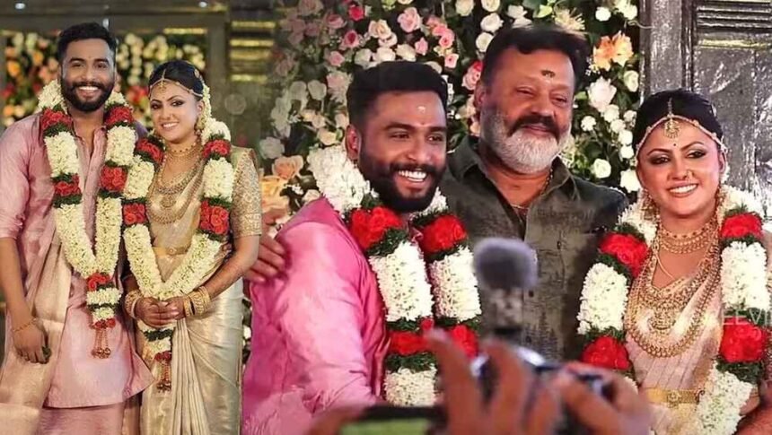 Suresh Gopi attends actress Srividya Mullachery's wedding for a reason, does Suresh Gopi know about her relationship?