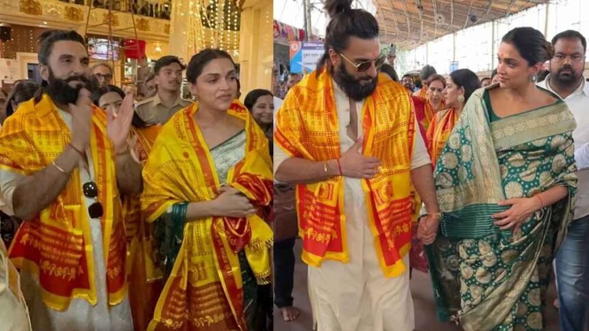 The biggest superstar India has ever seen, yet came to worship the temple like a common man, the star was applauded