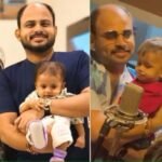 Vijay Madhav took his son on his shoulder and announced the good news. The star also said that Devika agreed after a lot of insistence