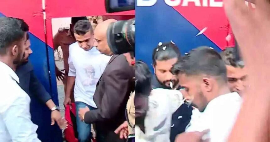 Pulsar Suni received a garland of flowers, if you thought it was Dileep fans, you were wrong, the reception was done by another shameless organization.