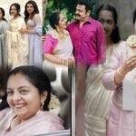 Age 53, Sindhu finally gets invited to Krishna, husband Krishnakumar and daughter Ahana have received the most invitations to those events at home so far.
