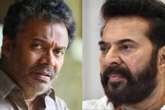 I really started crying when I heard him speak the dialogue, then Mammootty came and cried in front of me