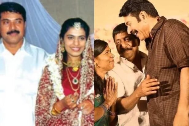 It was Mammootty who called Mammootty and Molly and gave him a gold coin as a gift. It was Mammootty who helped Srinivasan even when he was worried about going home without money when his father died.