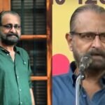 Veteran musician Ousepachan on RSS stage!Praises RSS workers for their discipline